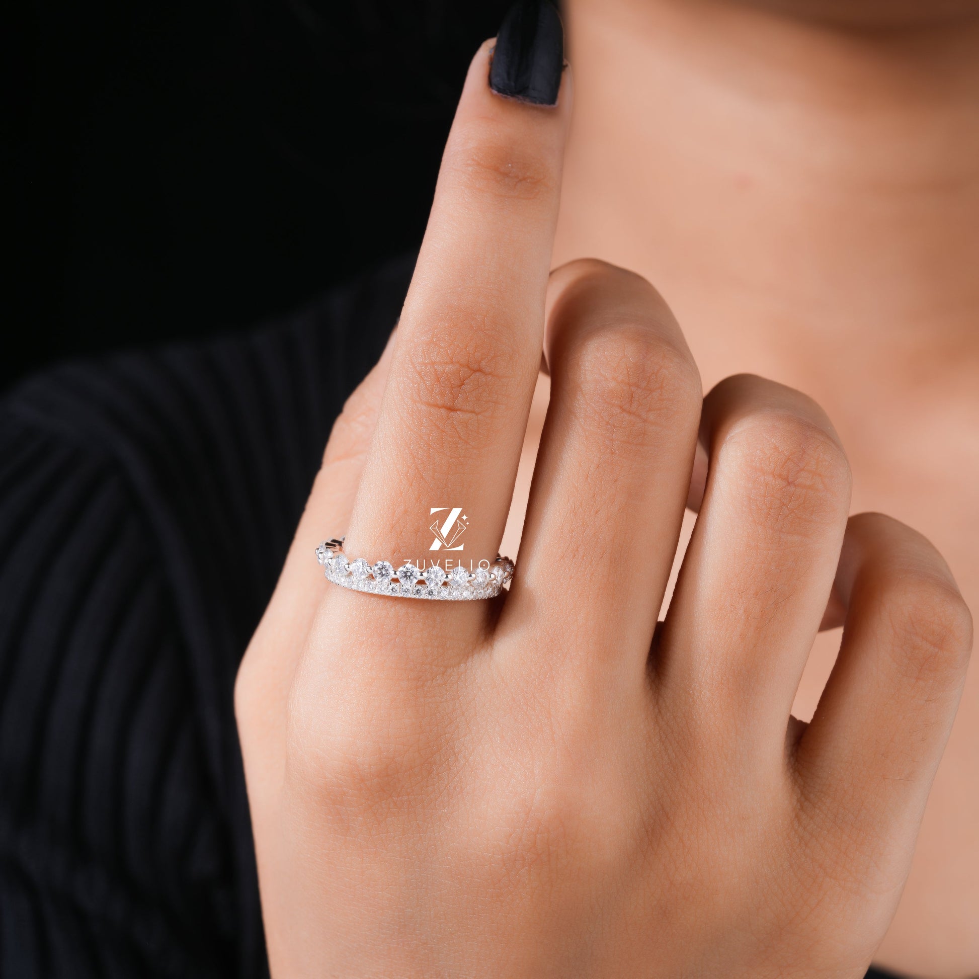 Double Eternity Band Ring - Zuvelio.com