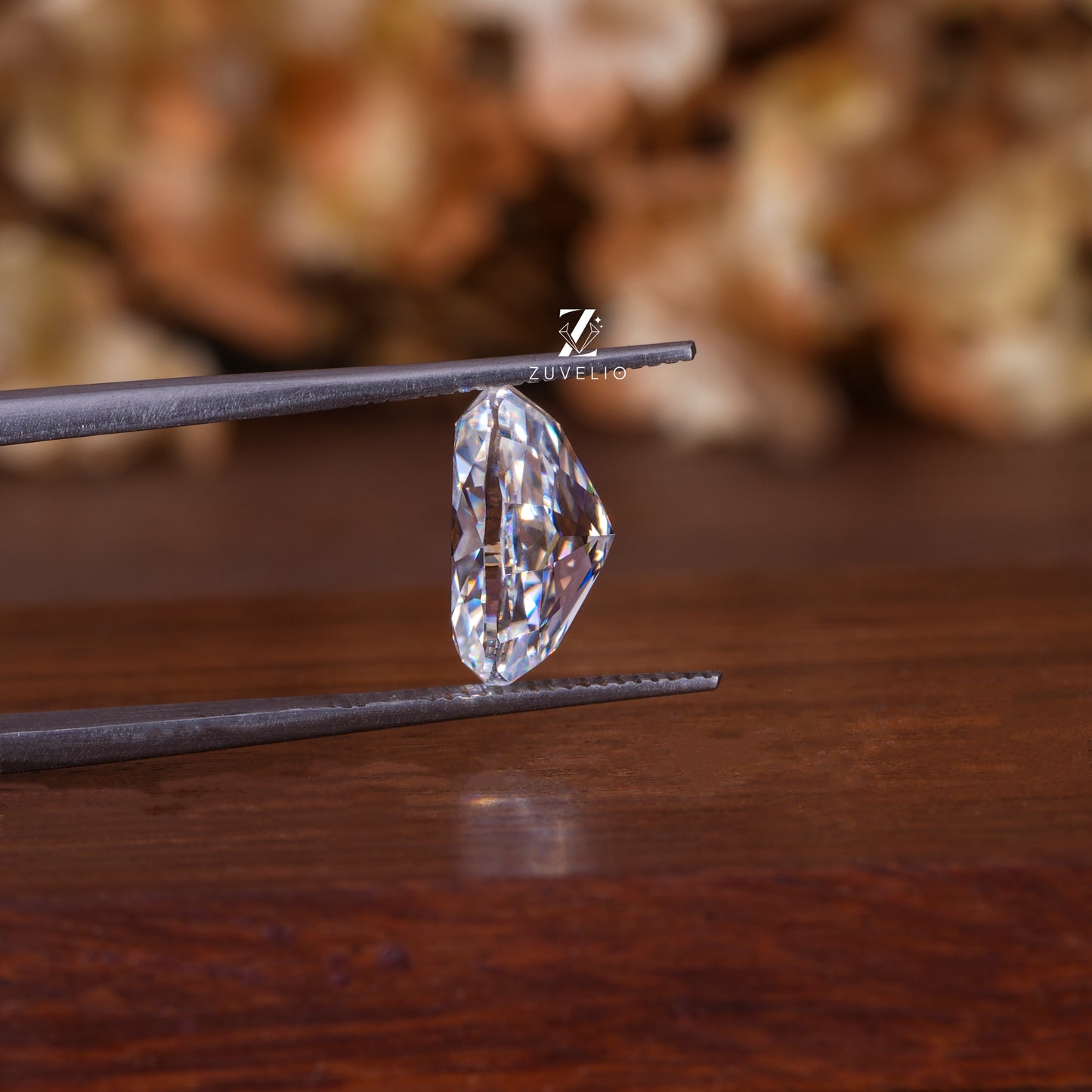 3.25 Ct Moissanite Oval Radiance