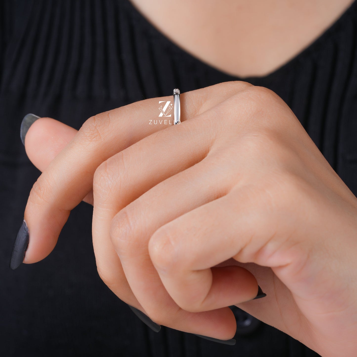 Round Cut Moissanite - Zuvelio.com