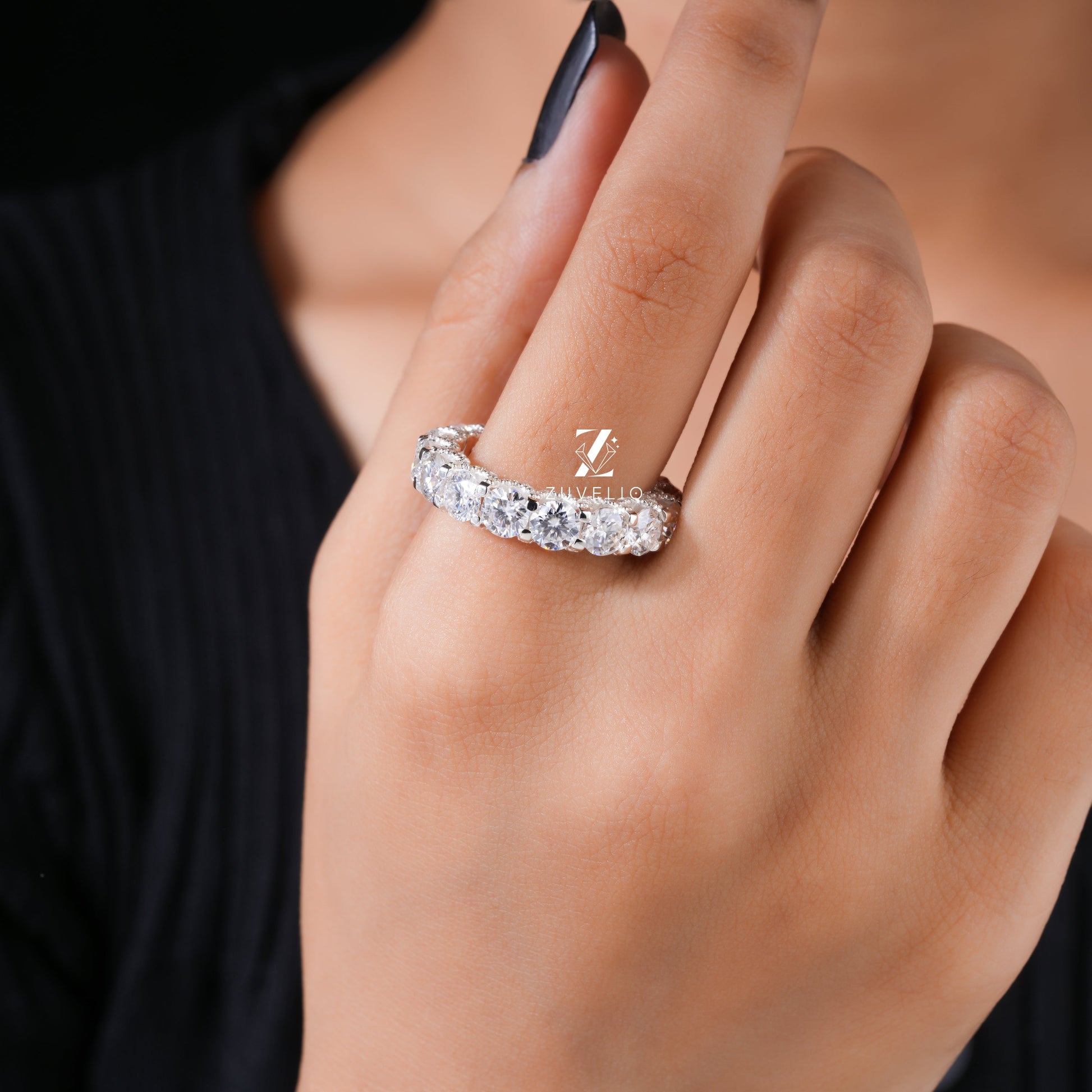 4.50 Full Eternity Band - Zuvelio.com