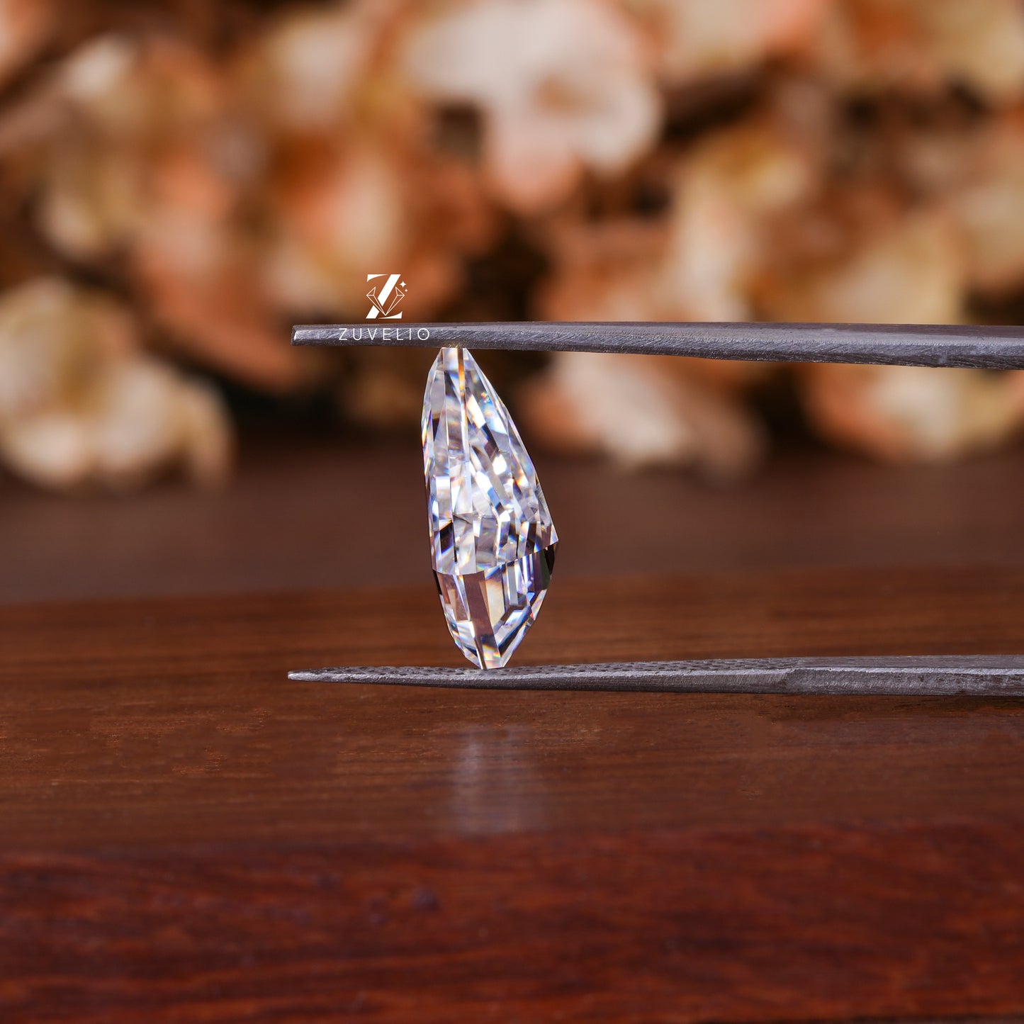 2.6 Ct Kite  Cut Moissanite