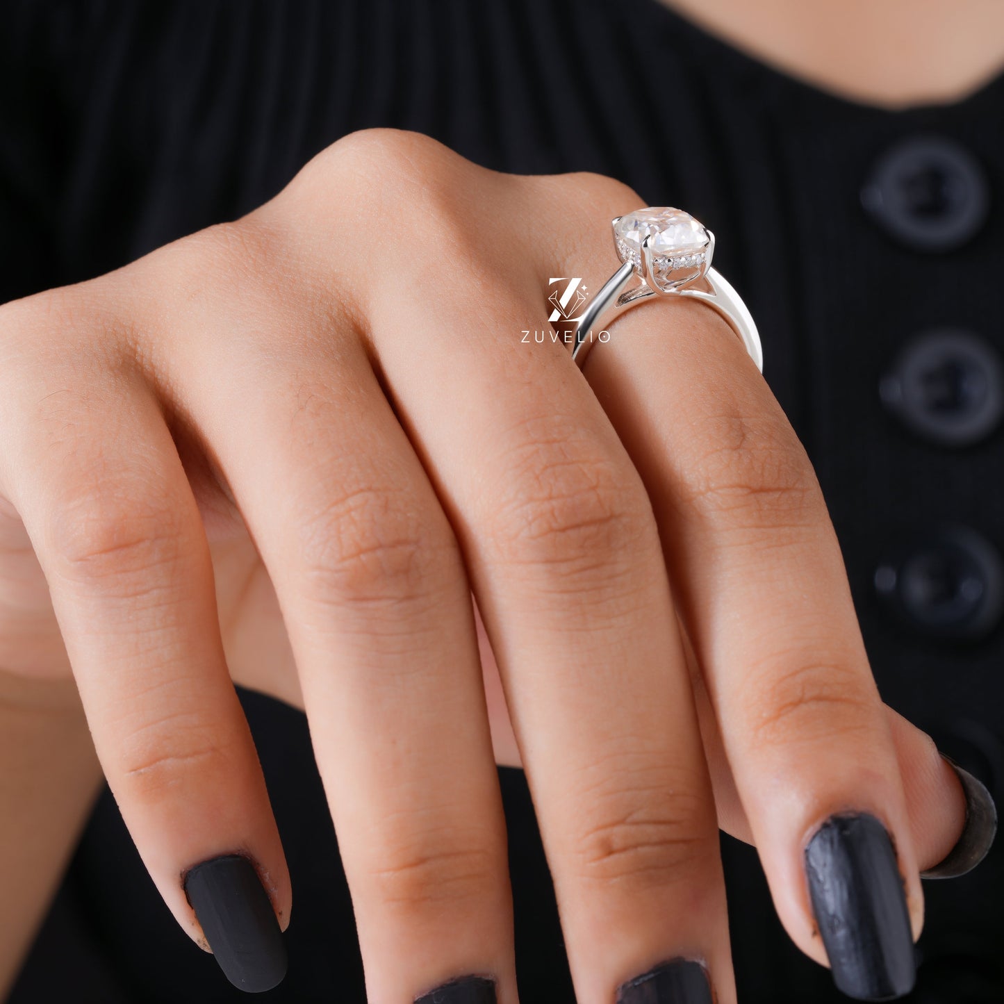 OEC Moissanite Ring - Zuvelio.com