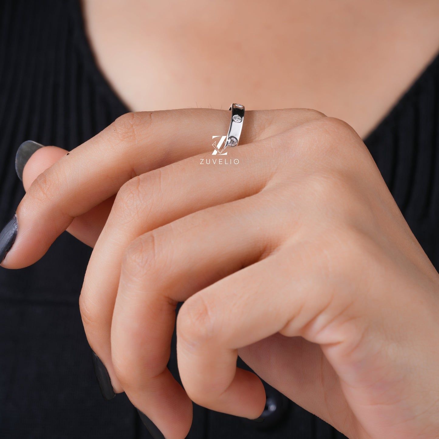 Unisex Moissanite Band - Zuvelio.com