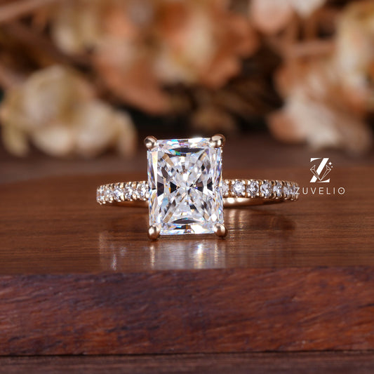 Radiant Micro Pavé Ring
