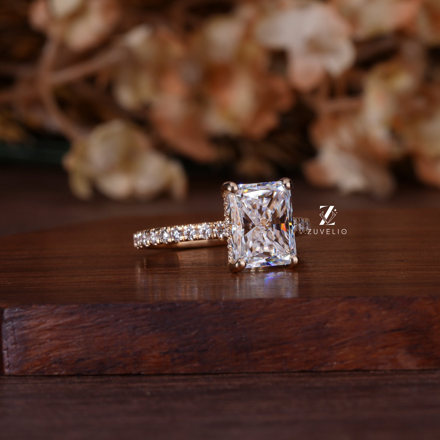 Radiant Micro Pavé Ring