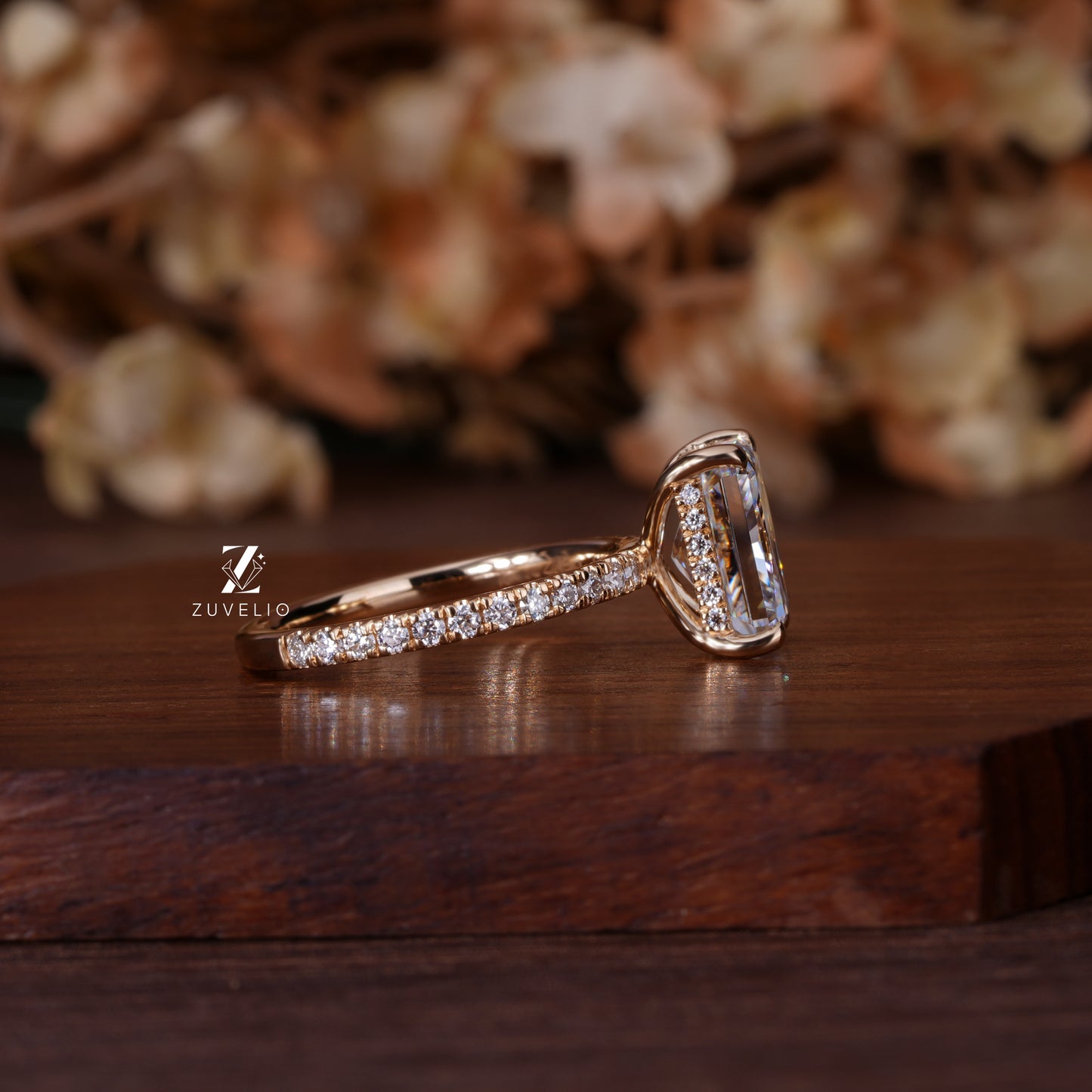 Radiant Micro Pavé Ring