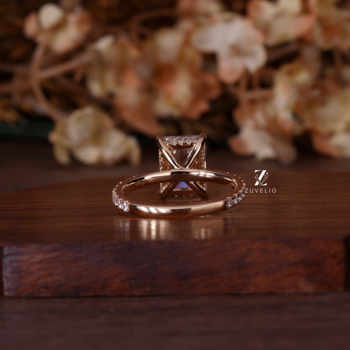 Radiant Micro Pavé Ring