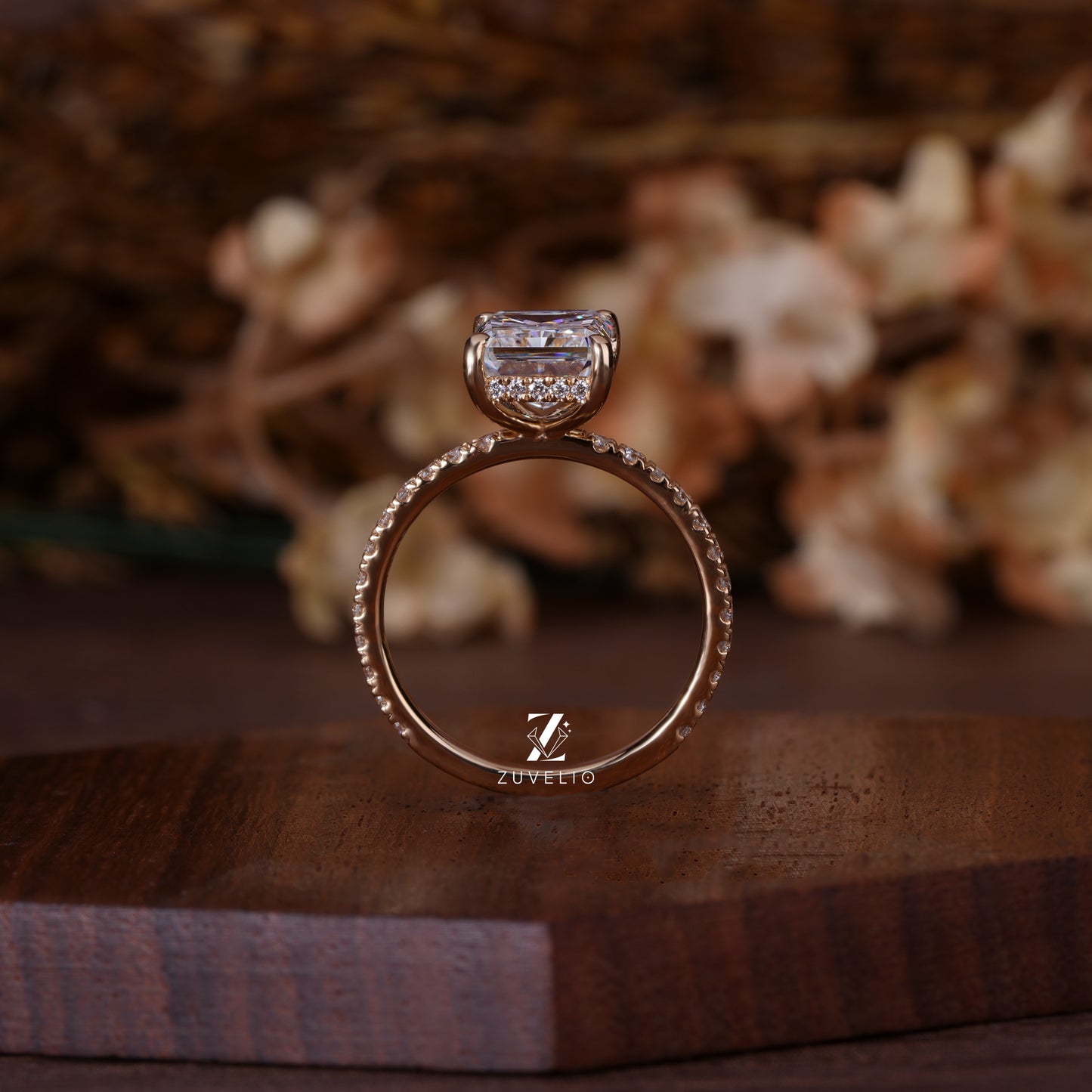 Radiant Micro Pavé Ring