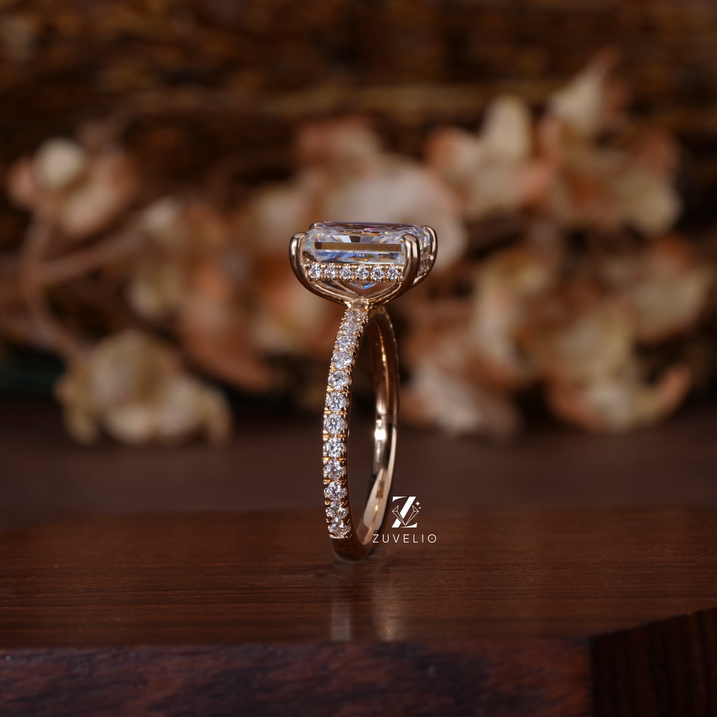Radiant Micro Pavé Ring