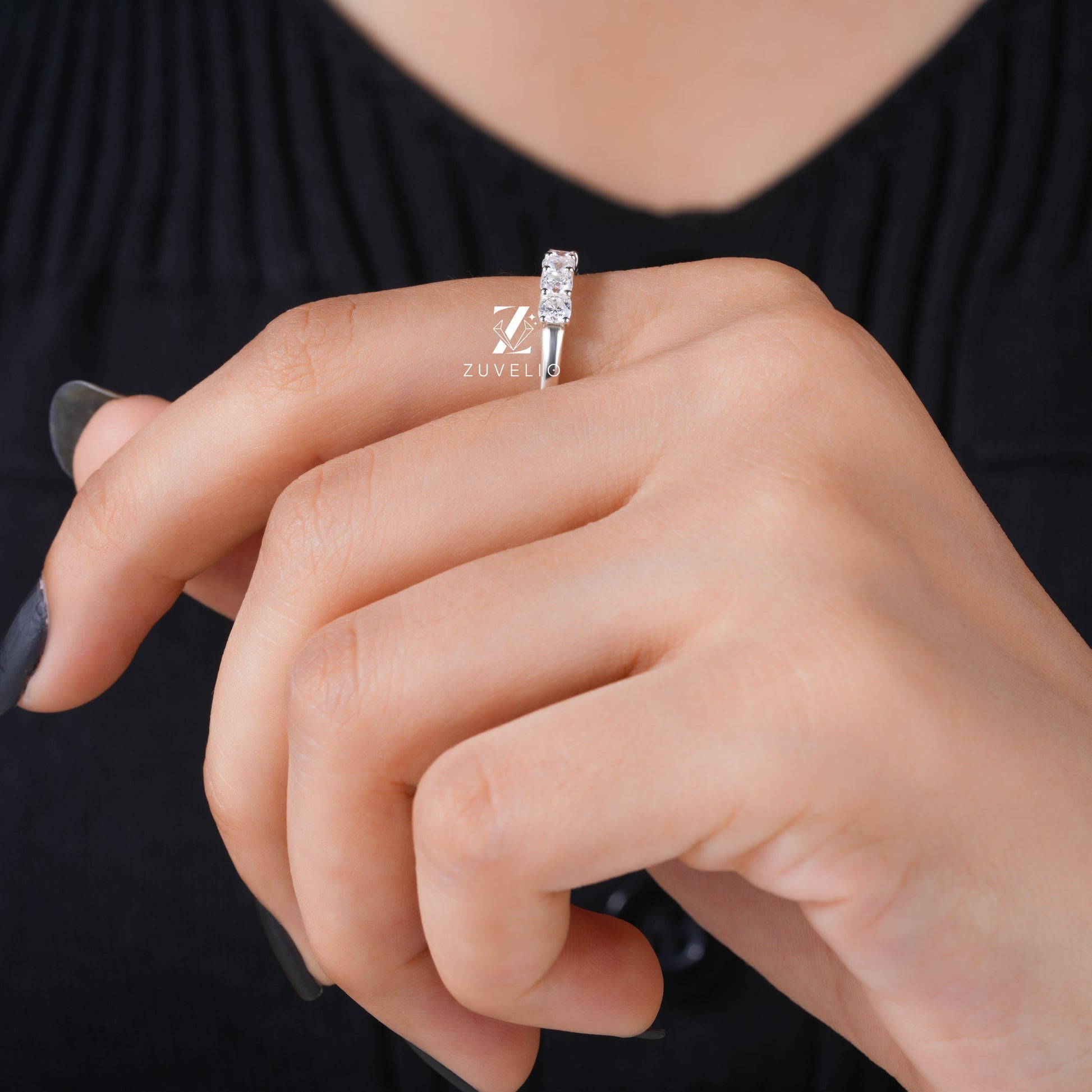 3mm Cushion Eternity Band - Zuvelio.com