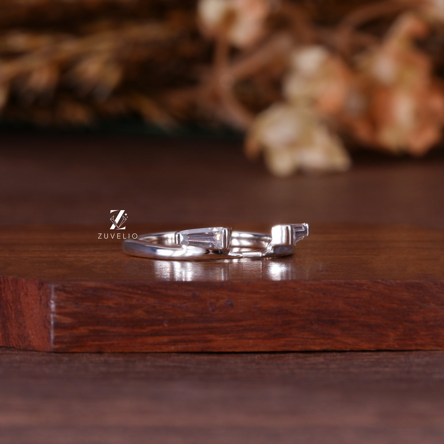 Tapered Baguette Matching Band