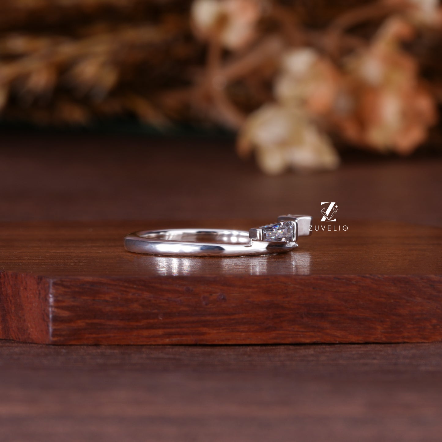 Tapered Baguette Matching Band
