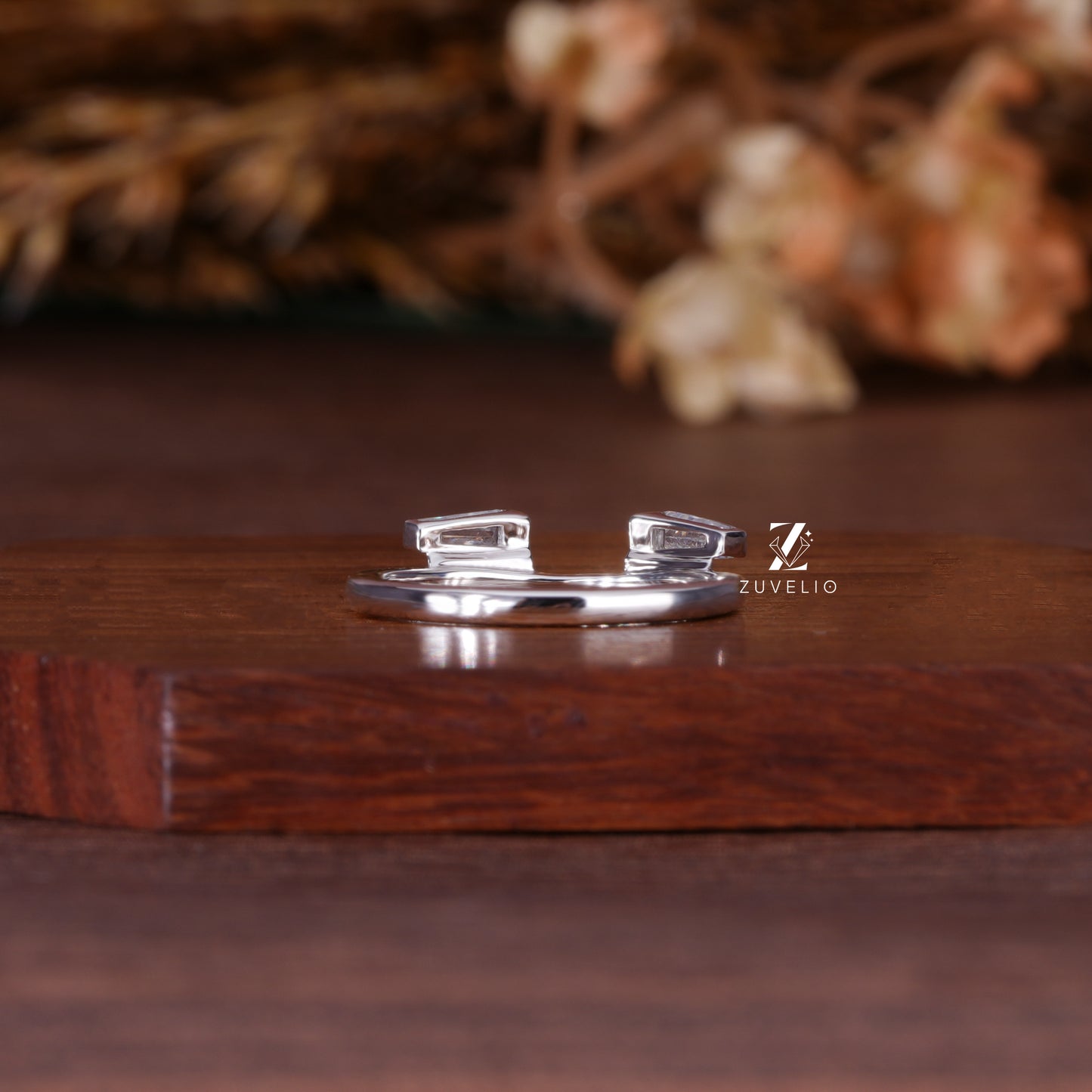 Tapered Baguette Matching Band