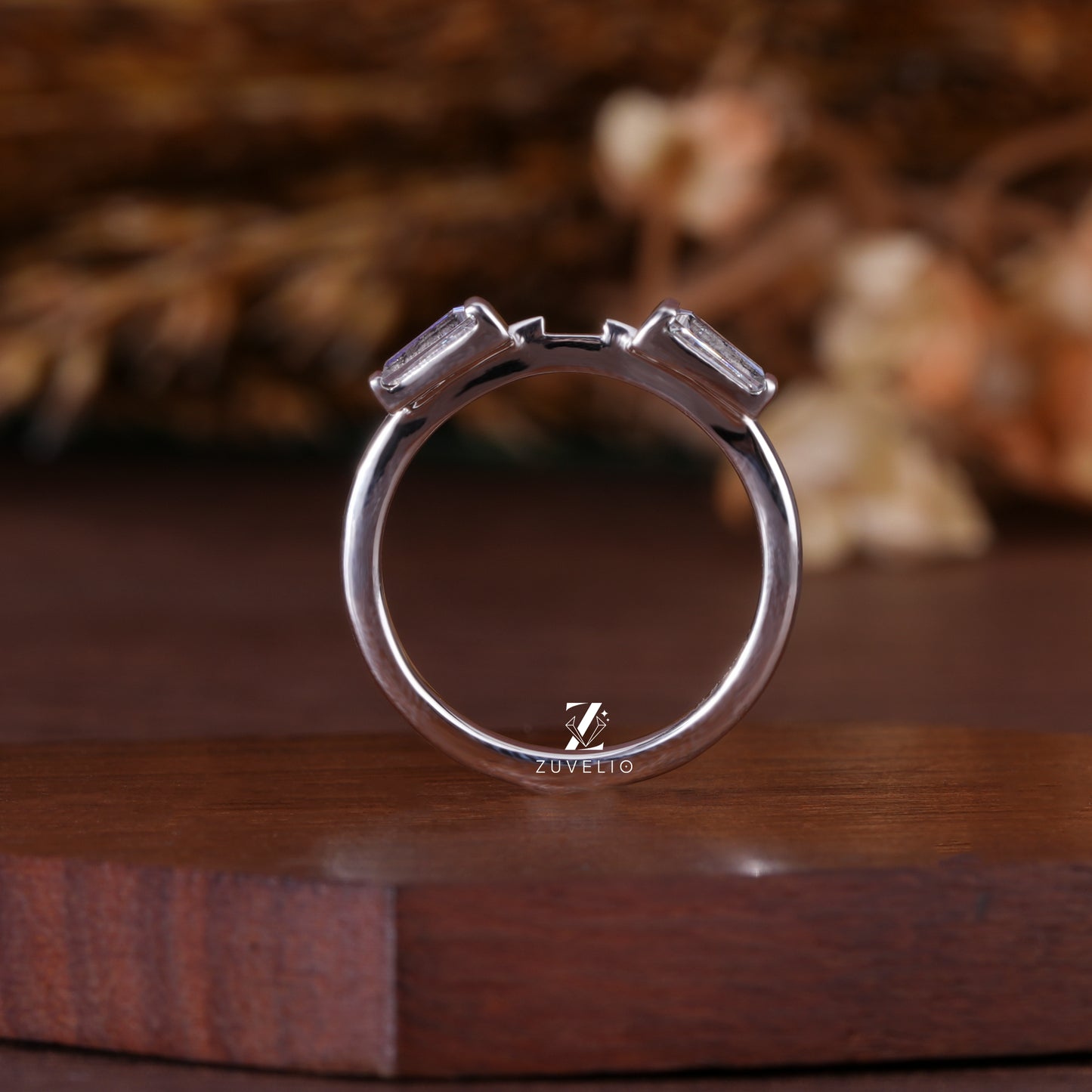 Tapered Baguette Matching Band
