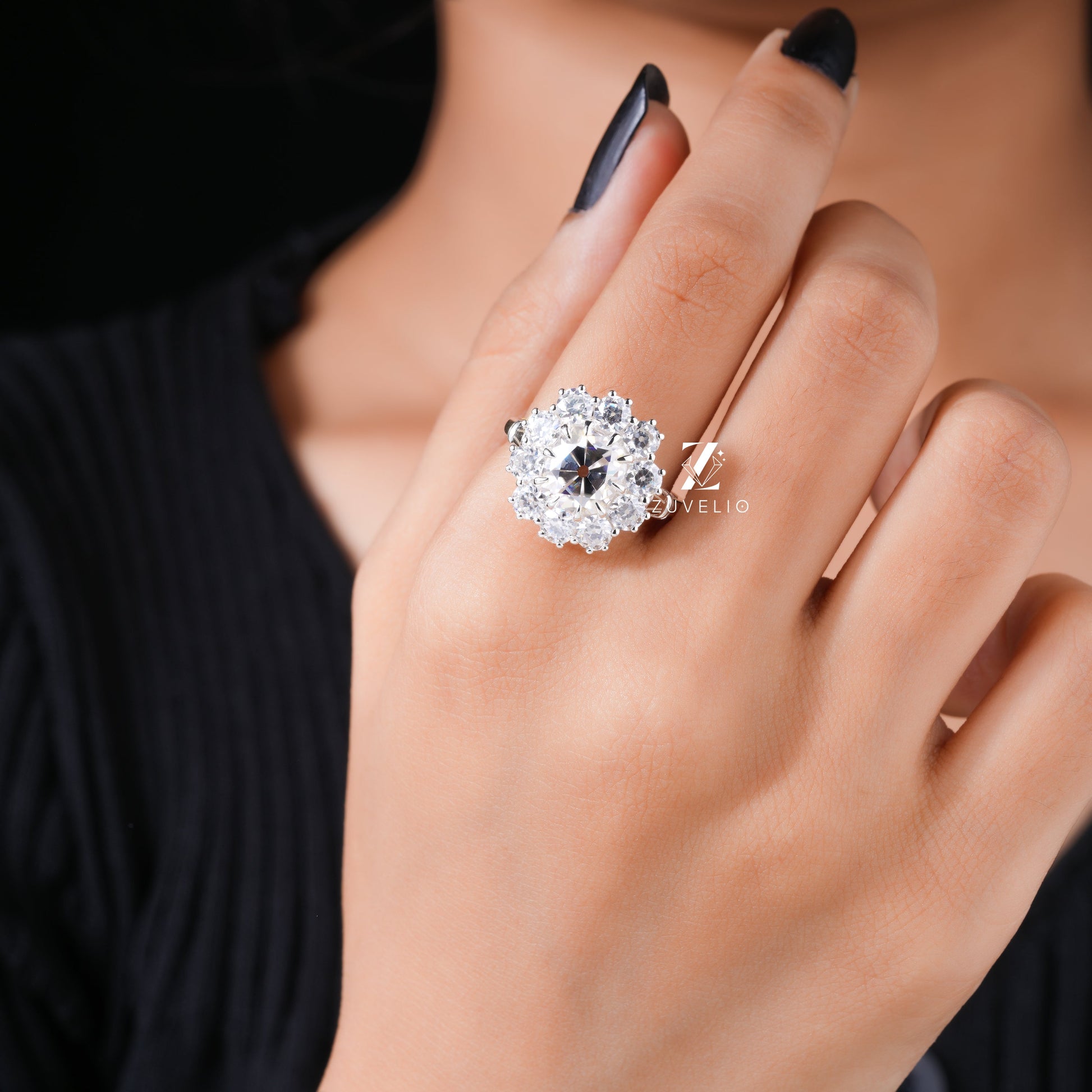 OEC Moissanite Ring - Zuvelio.com
