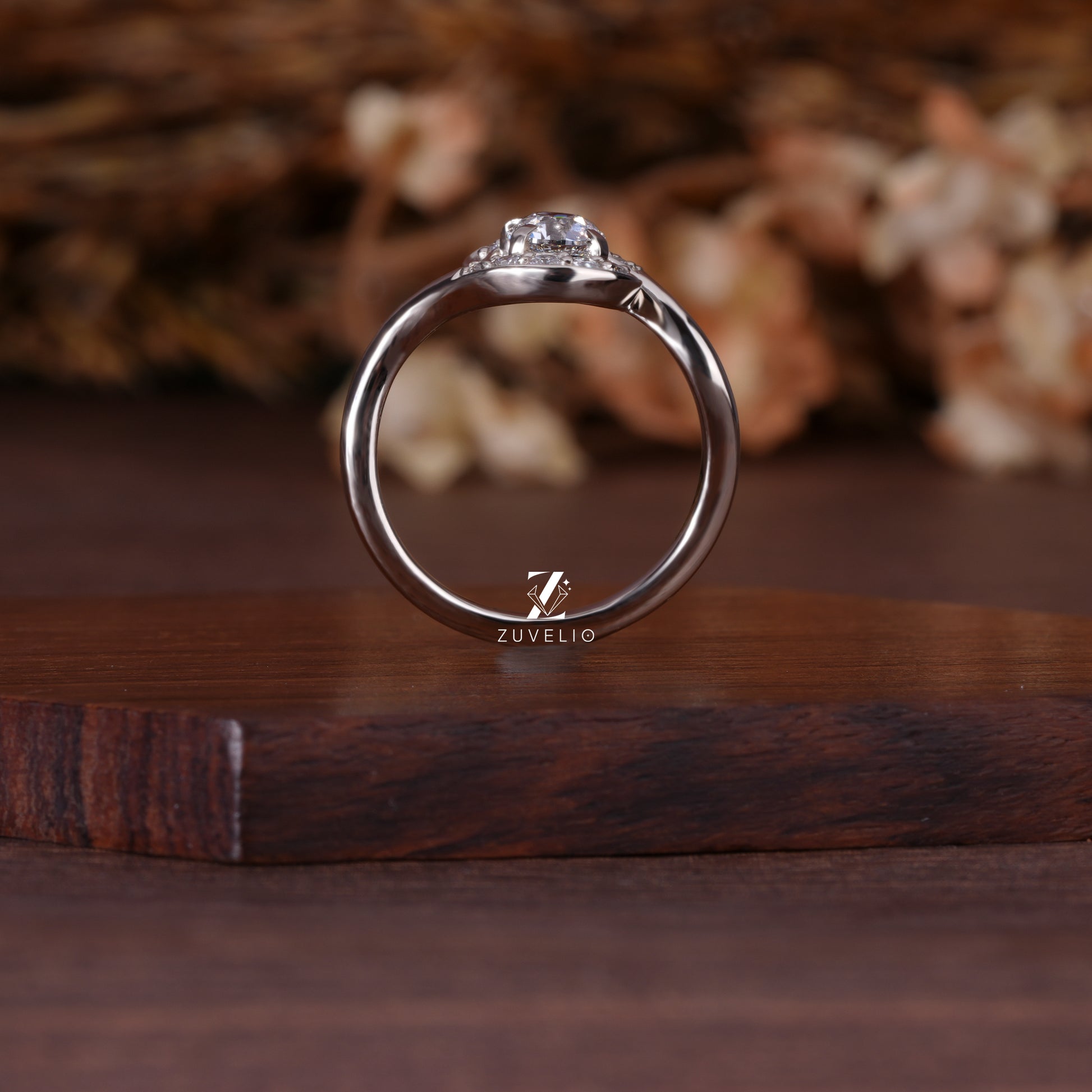 14KT OEC White Lab Gold Diamond Ring