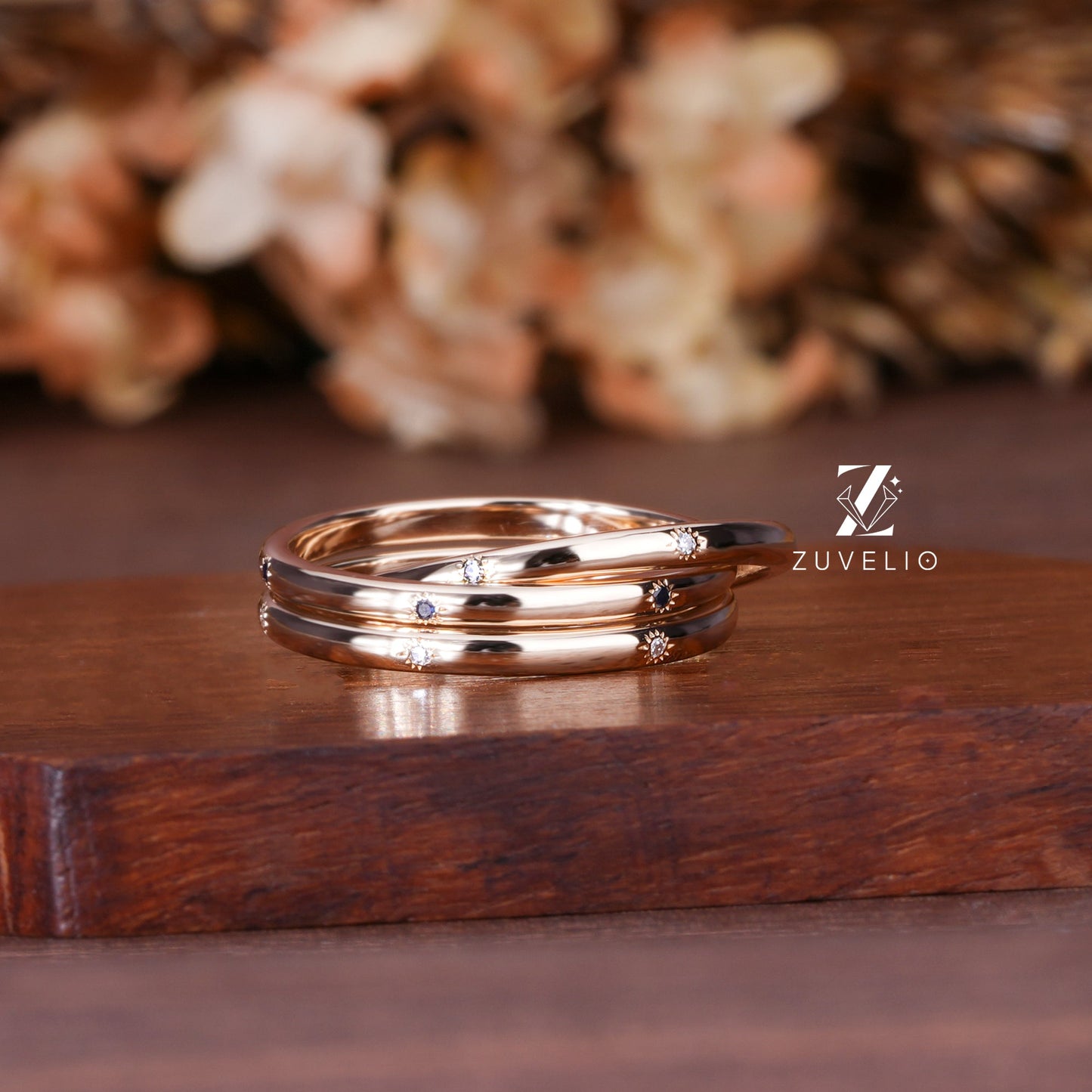 Celestial Round Trilogy Ring