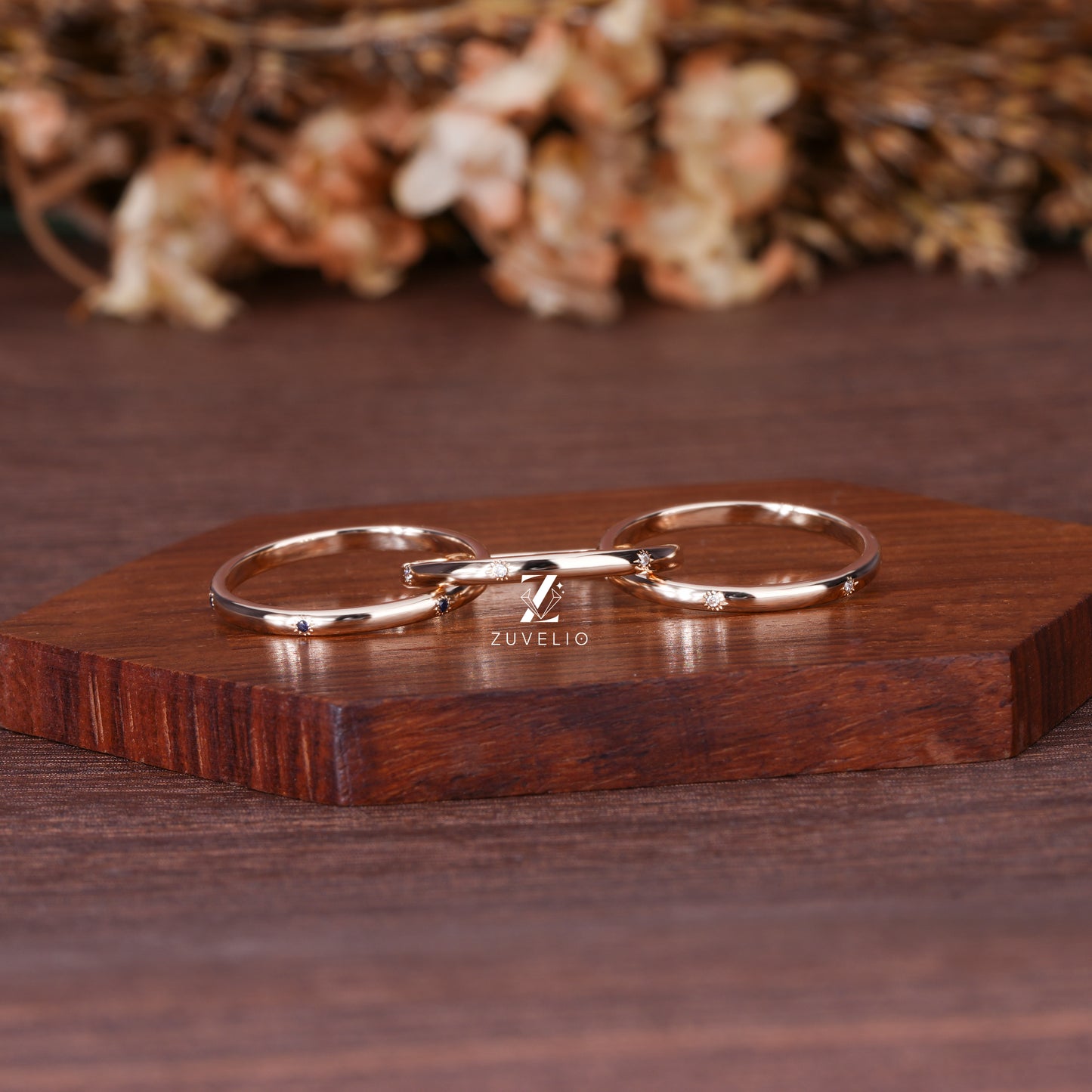 Celestial Round Trilogy Ring