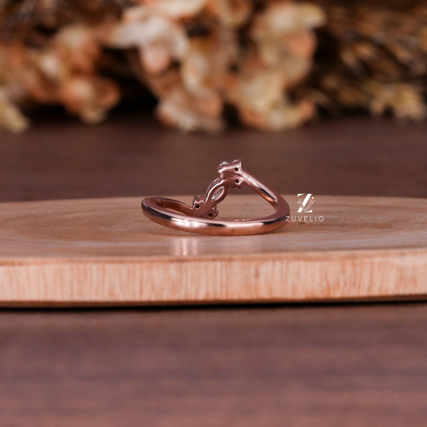 Minimalist Bypass Gold Ring