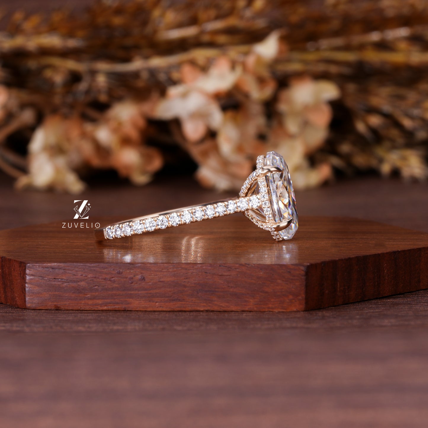 Oval Solitaire Engagement Ring