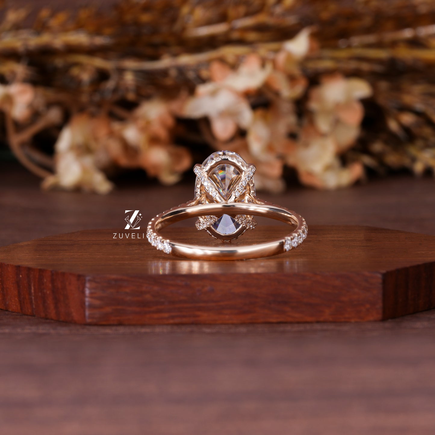 Oval Solitaire Engagement Ring
