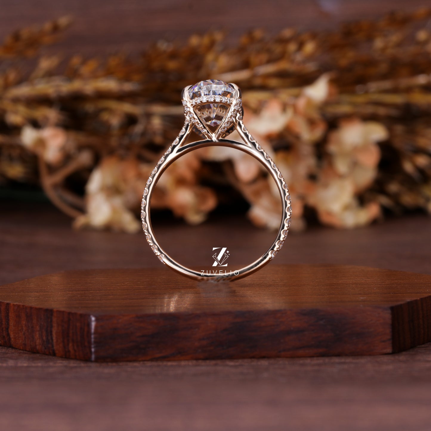 Oval Solitaire Engagement Ring