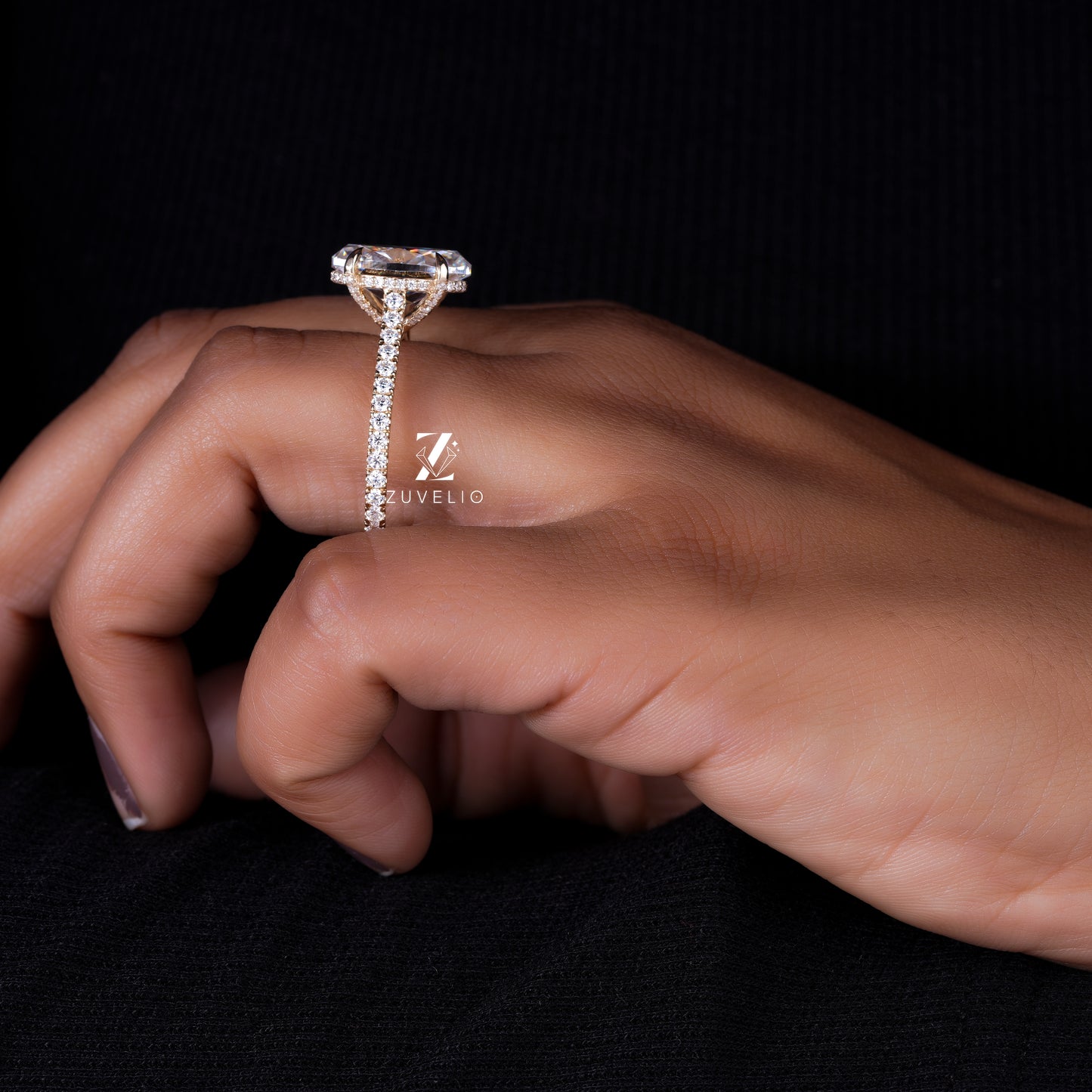 Oval Solitaire Engagement Ring