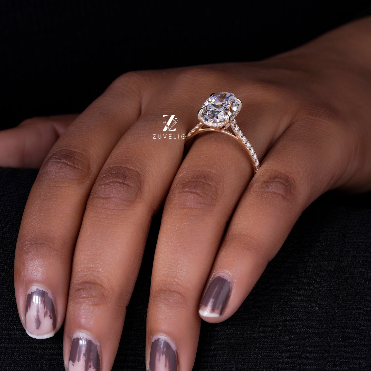 Oval Solitaire Engagement Ring