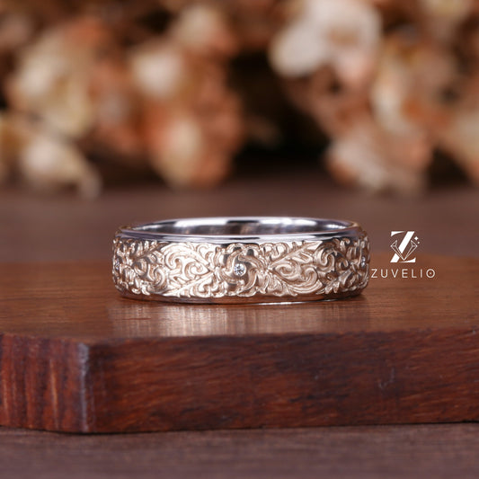 Dual Tone Diamond Band