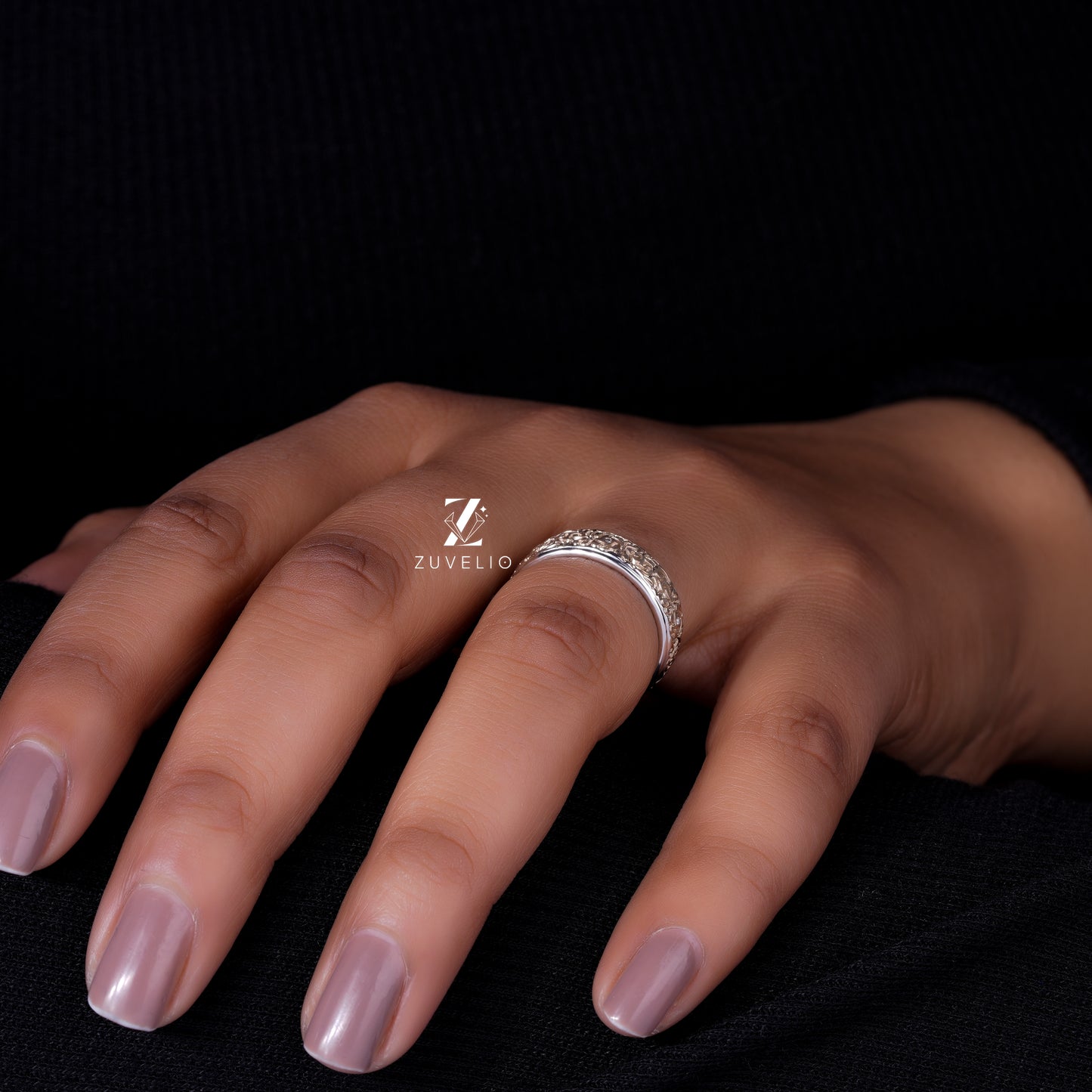 Dual Tone Diamond Band