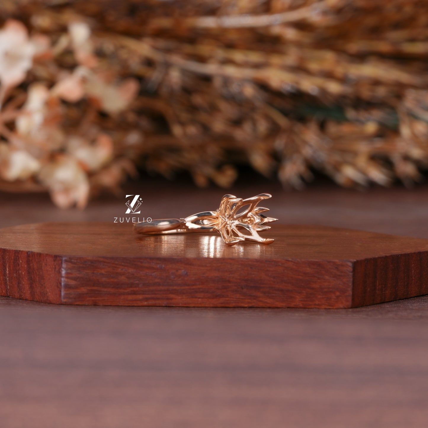 Princess Semi Mount Ring