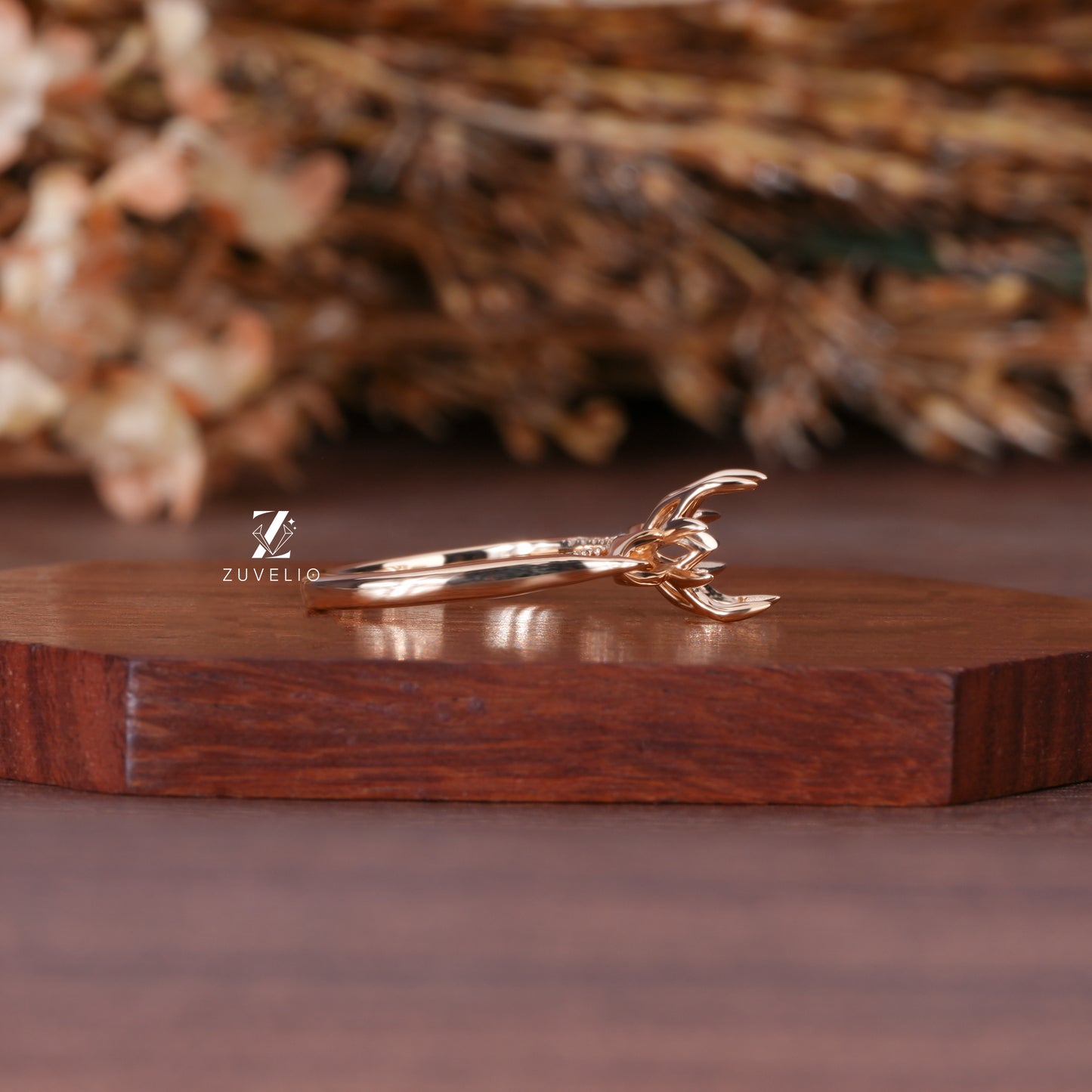 Princess Semi Mount Ring