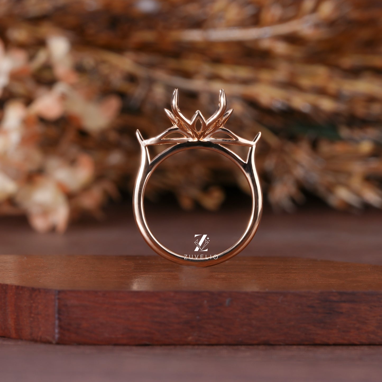 Princess Semi Mount Ring