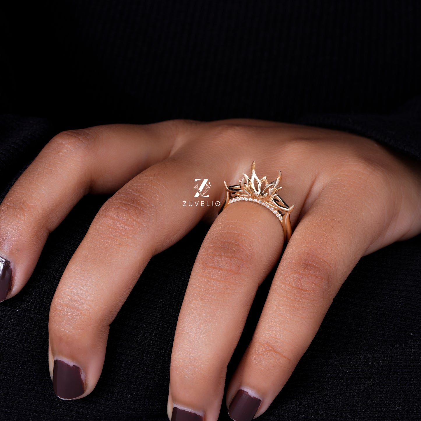 Princess Semi Mount Ring