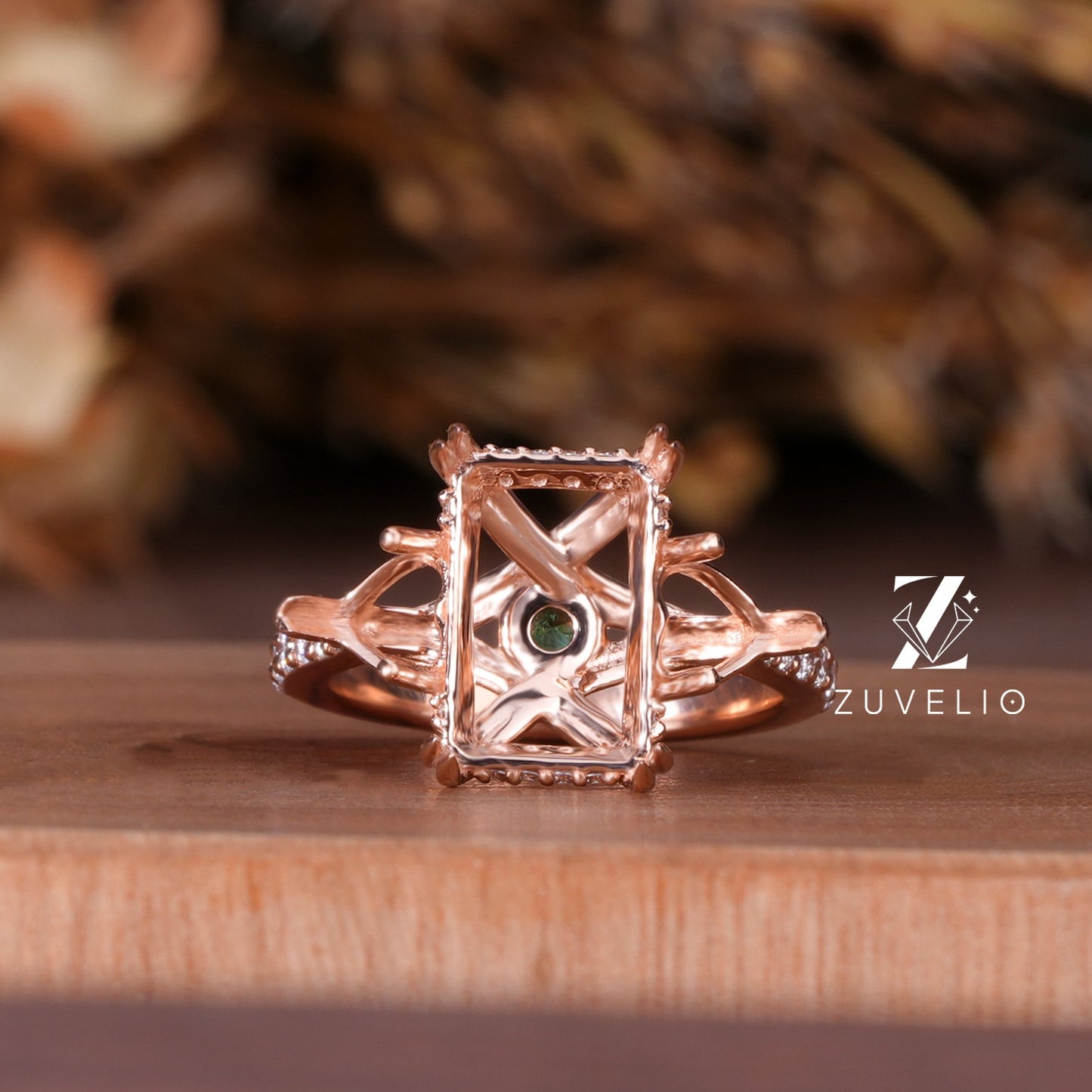 Radiant Semi Mount Ring