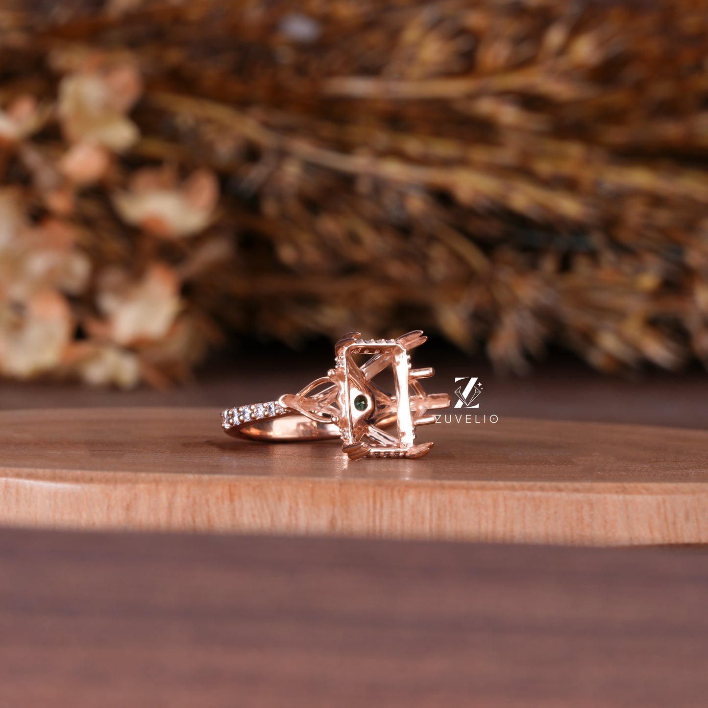 Radiant Semi Mount Ring
