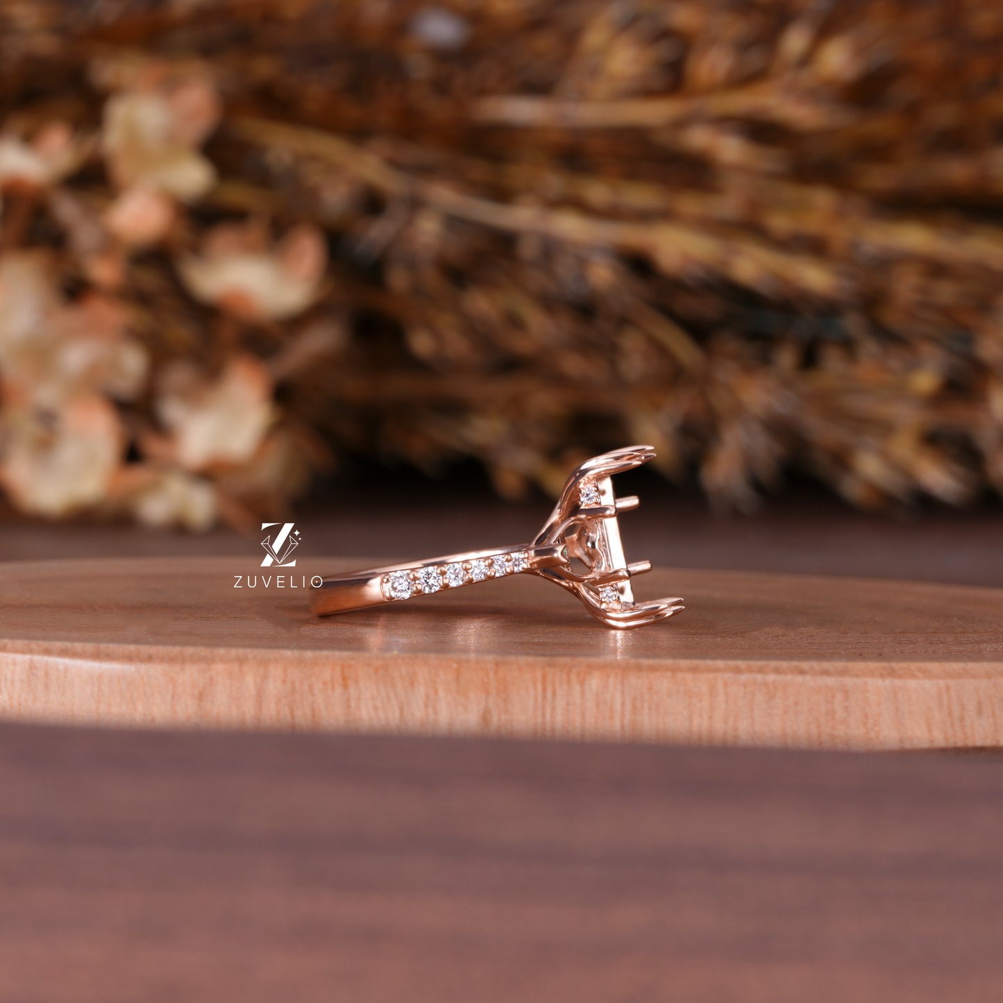 Radiant Semi Mount Ring