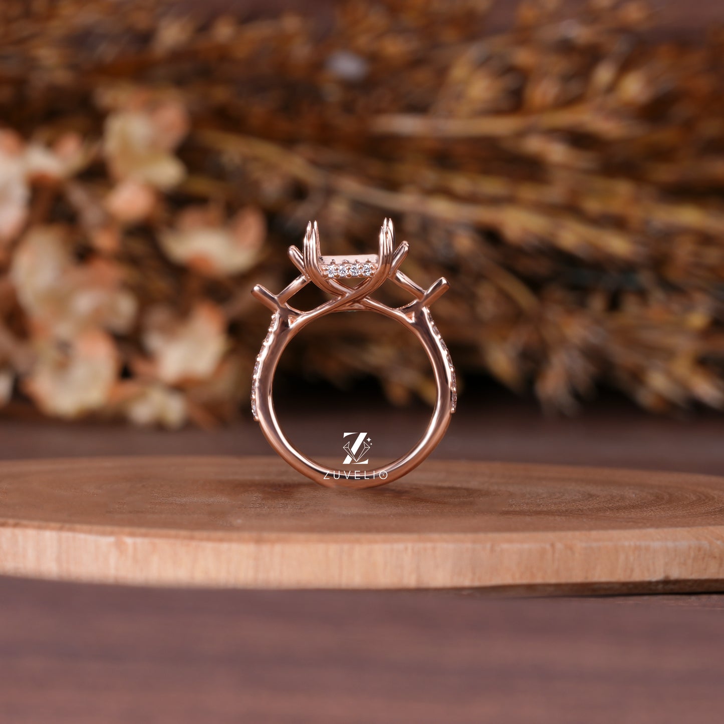 Radiant Semi Mount Ring