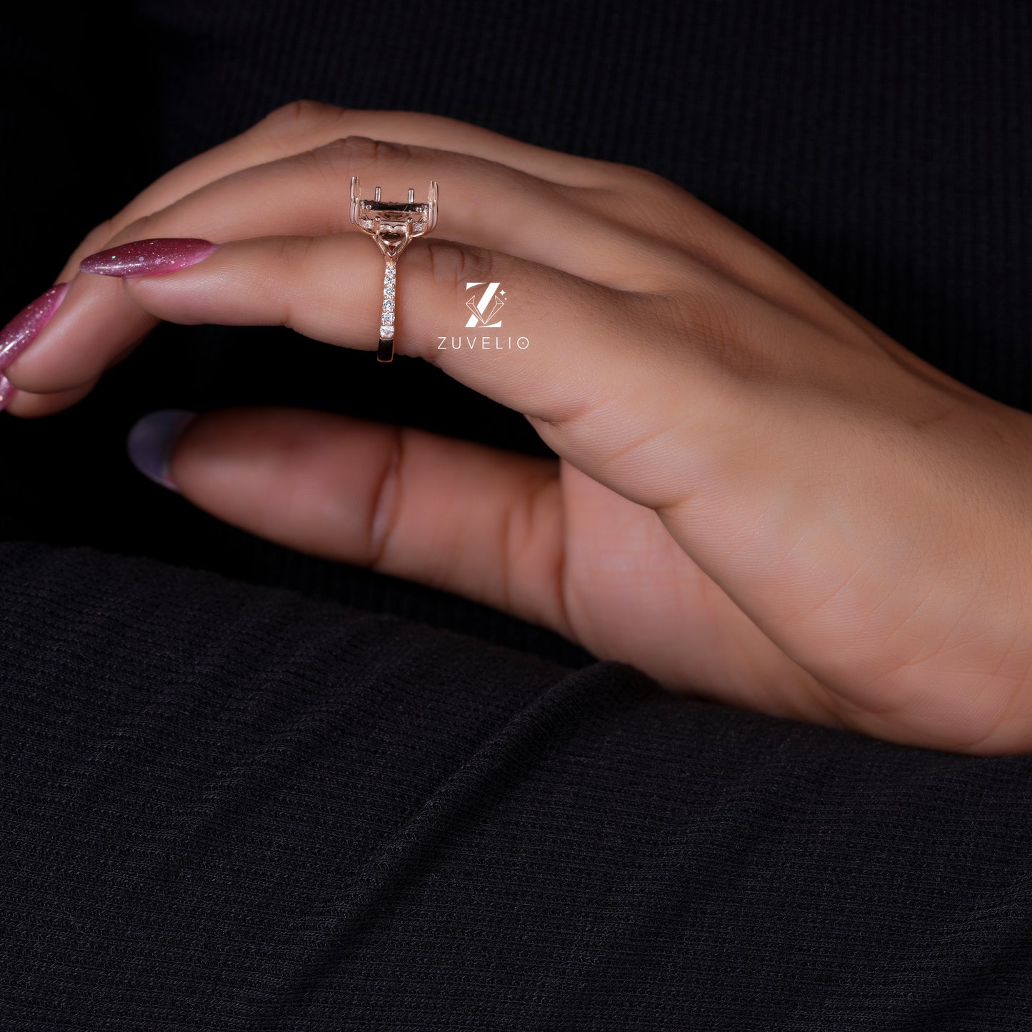 Radiant Semi Mount Ring