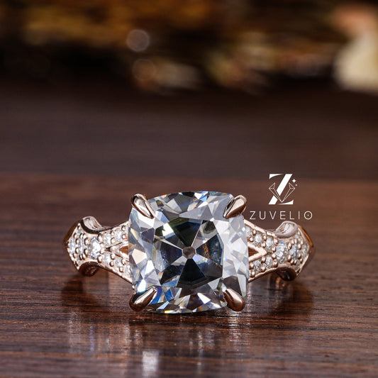 Grey Moissanite Ring - Zuvelio.com