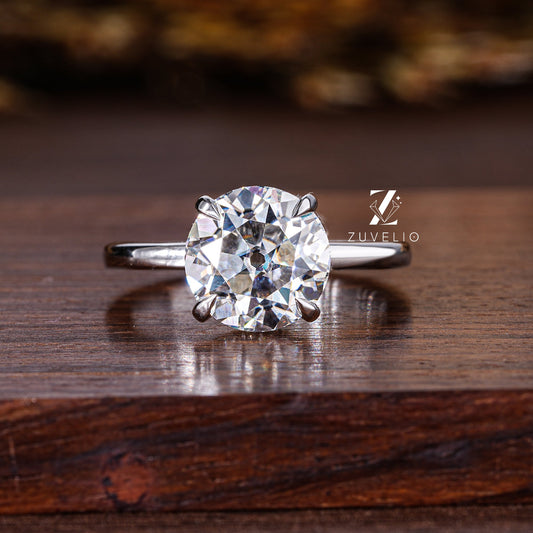 Vintage OEC Moissanite Ring