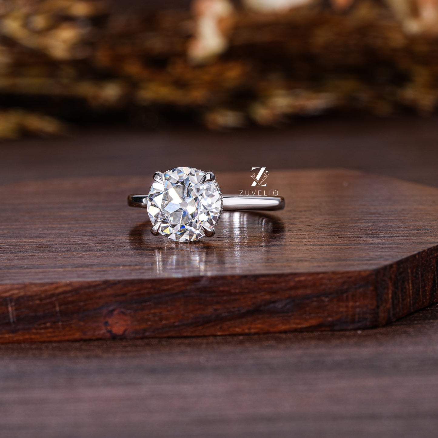 Vintage OEC Moissanite Ring