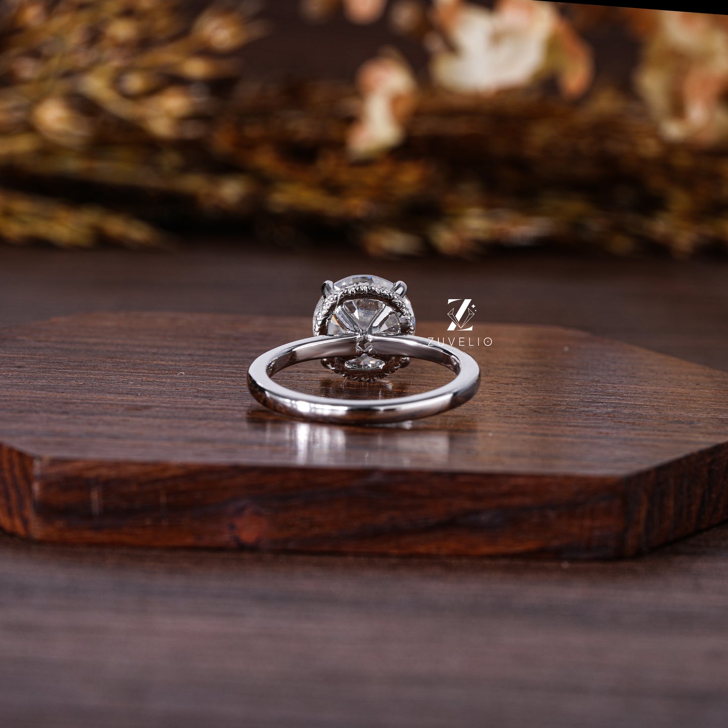 Vintage OEC Moissanite Ring