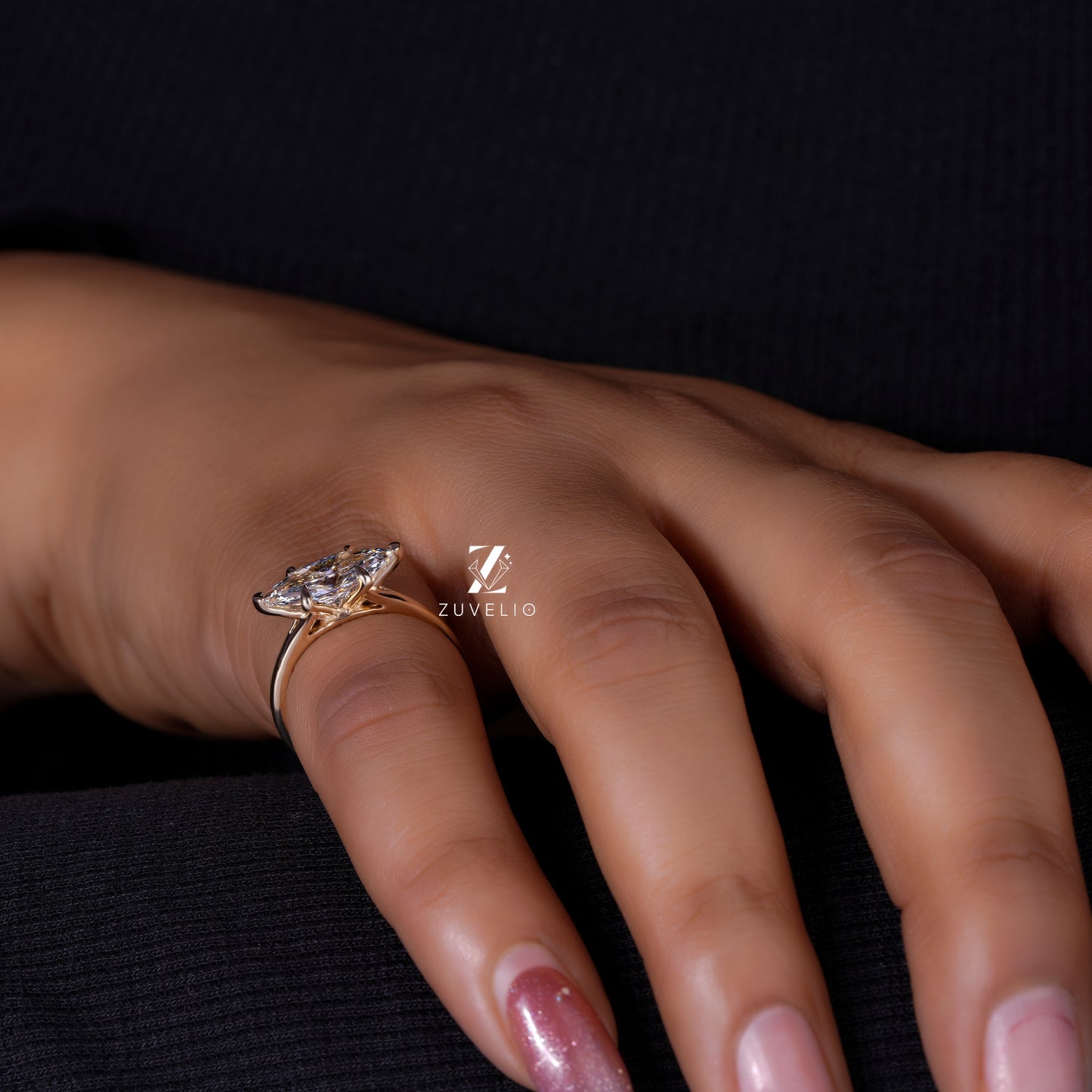 East West Marquise Ring