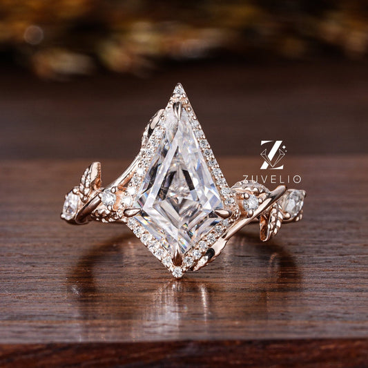 Kite Moissanite Ring - Zuvelio.com