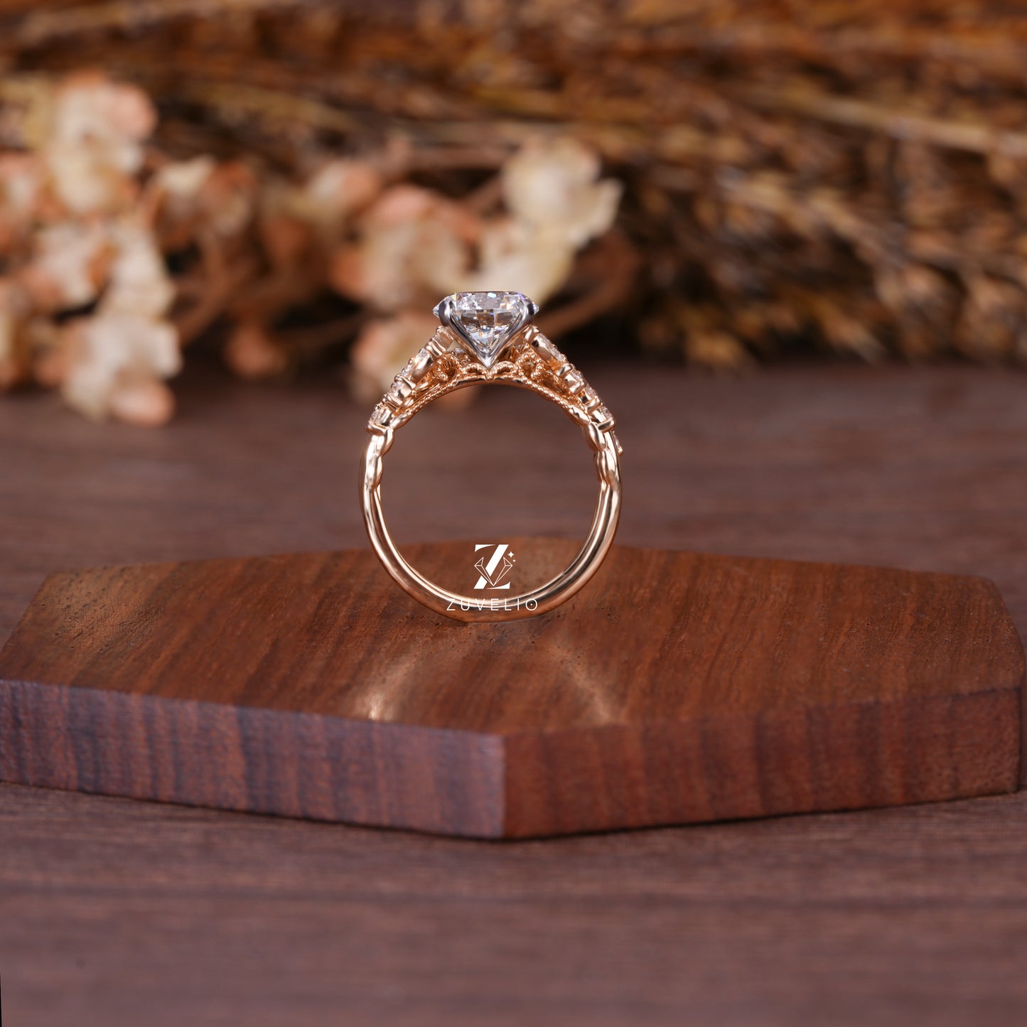Round Diamond Bridal Set