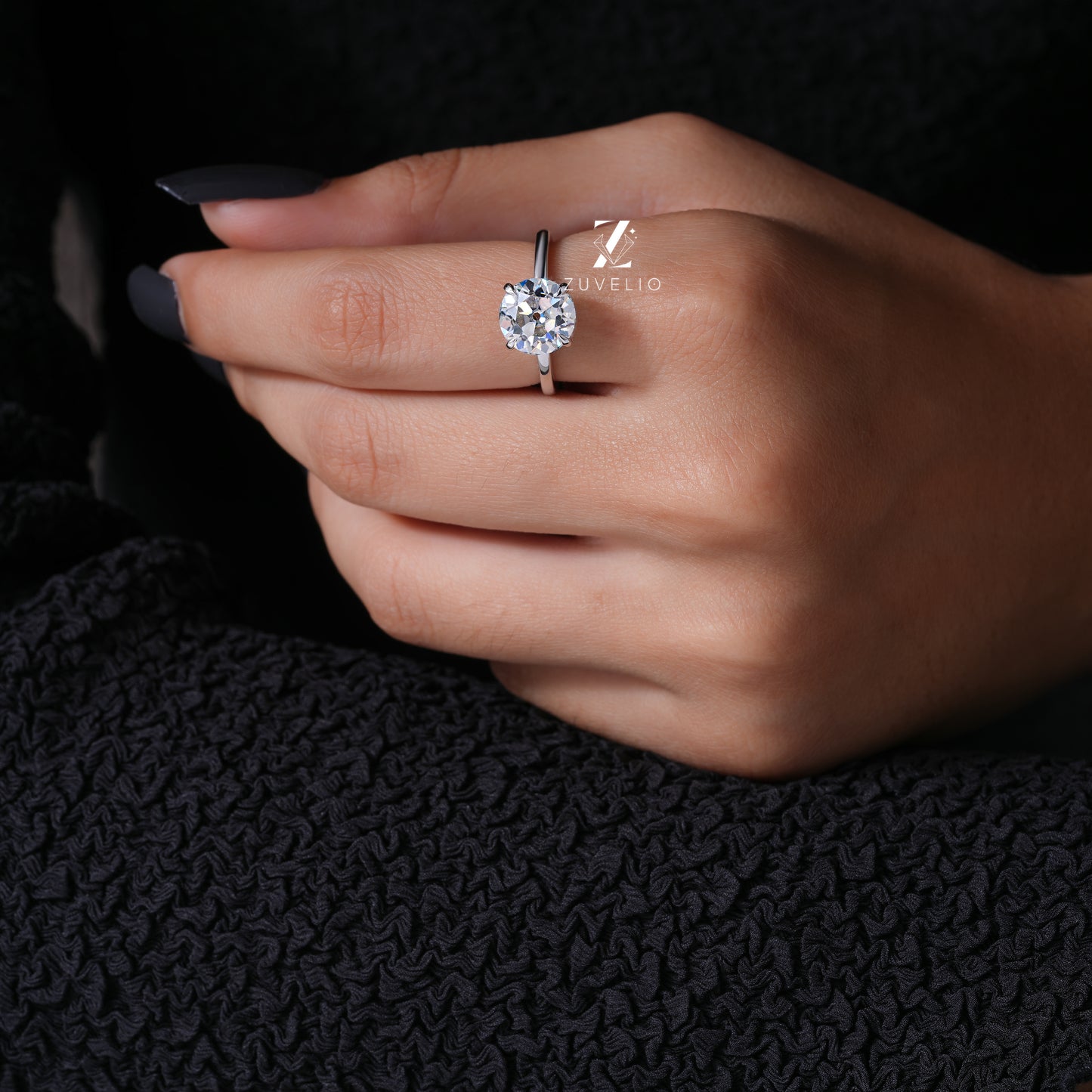 Vintage OEC Moissanite Ring