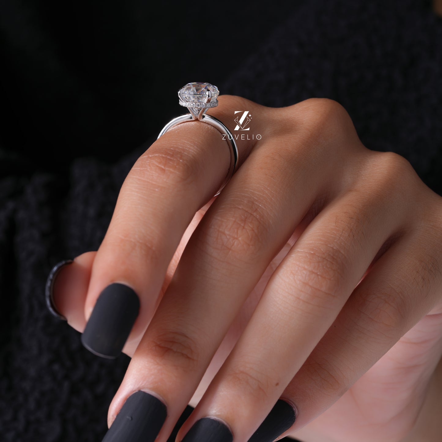 Vintage OEC Moissanite Ring