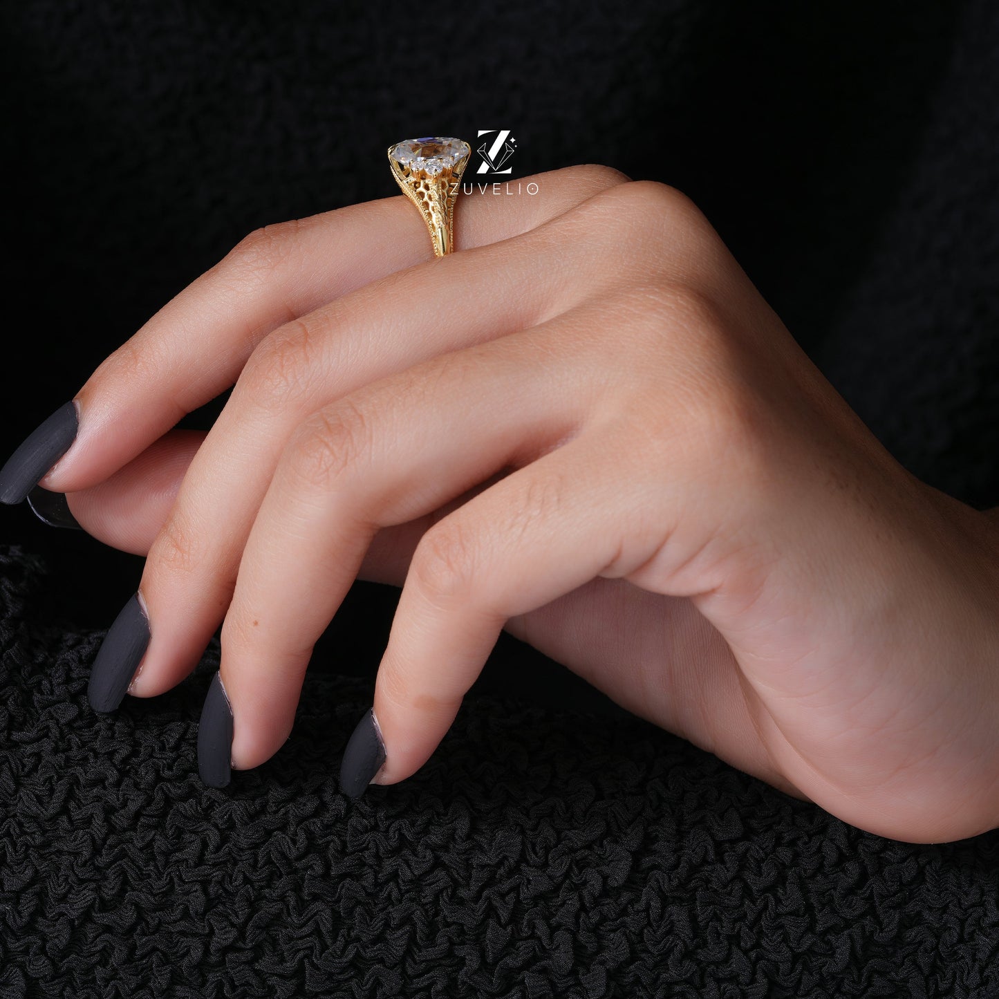 OMC Art Deco Ring - Zuvelio.com