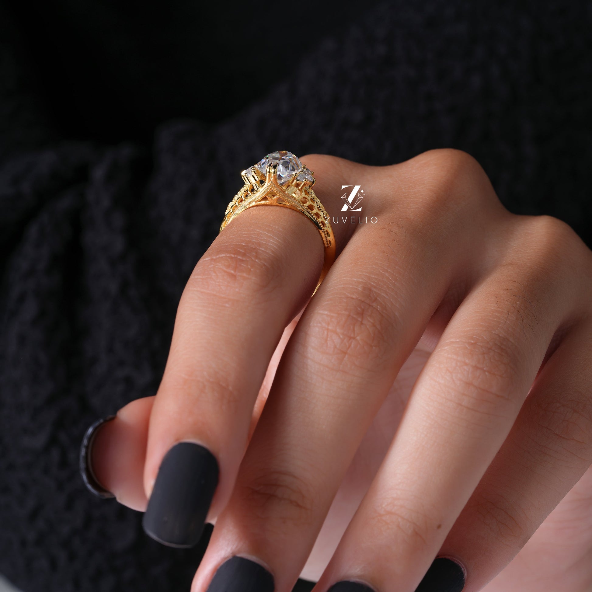 OMC Art Deco Ring - Zuvelio.com